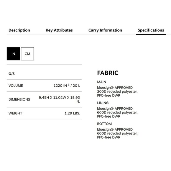 NWT Osprey Daylite Plus 20L Backpack — Blue Spikemoss/Alkaline - Picture 10 of 10